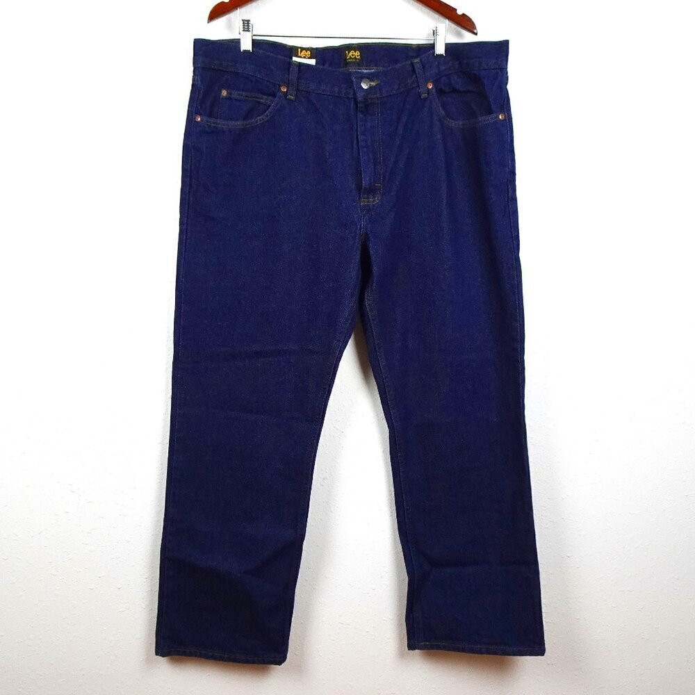 Lee Bootcut Jeans Men's Size 42x30 Blue Denim Regular Fit